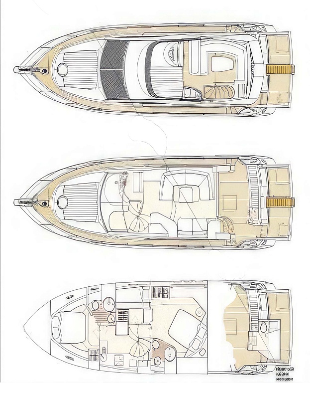 Аренда моторной яхты Sunseeker Manhattan 54 в Миконосе